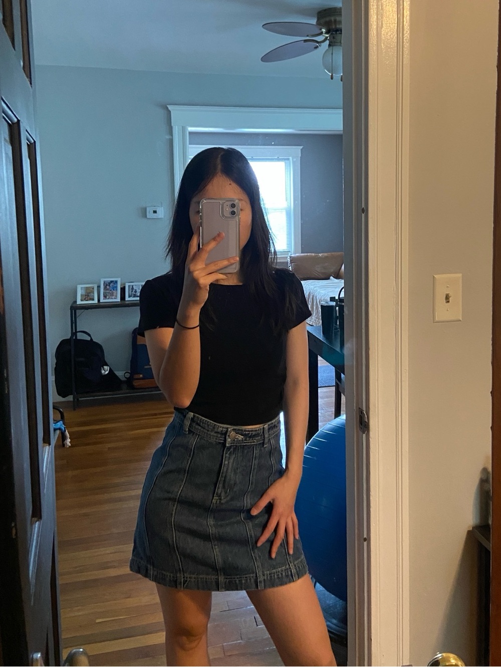 The fifth label - Dynasty vintage denim skirt